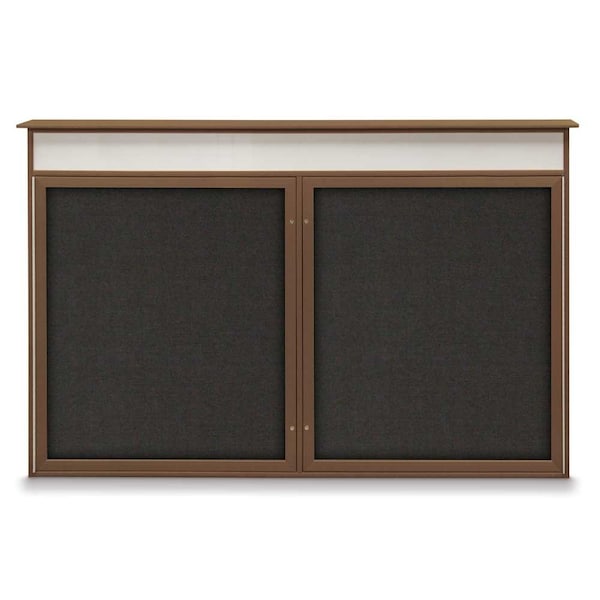 Open Faced Traditional Corkboard, 96x48"